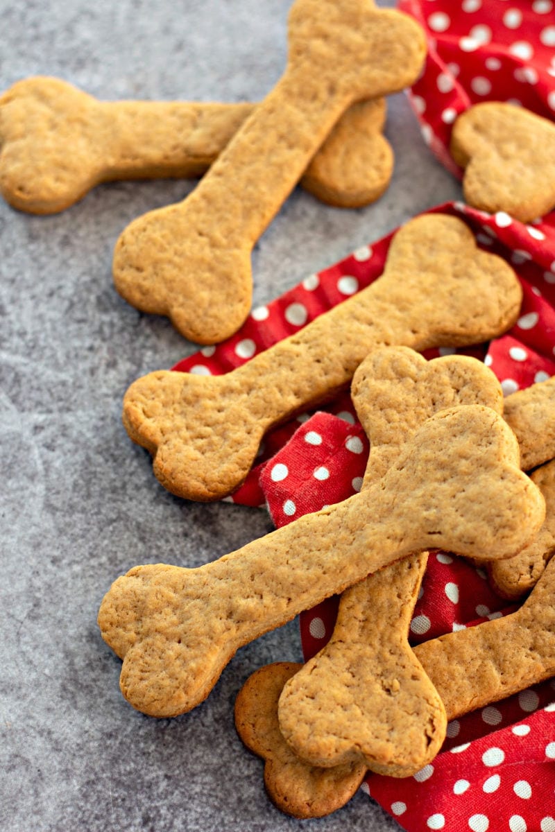 no text pin homemade dog biscuits