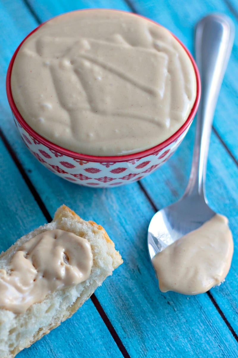 Amish Peanut Butter Church Spread Recipe - You can take a step back in time, when you make this simple, three ingredient authentic Amish peanut butter spread, aka church spread.