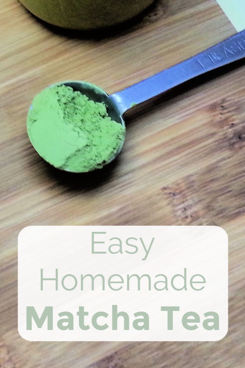 Easy Homemade Matcha Tea Recipe