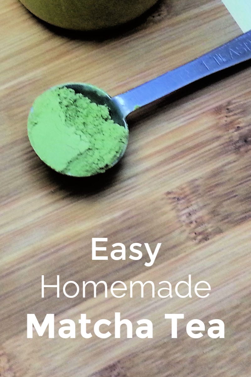 Easy Homemade Matcha Tea Recipe