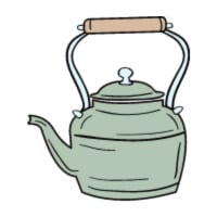 small tea kettle