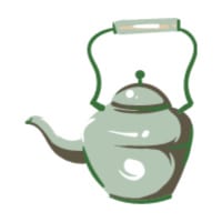 tea kettle graphic
