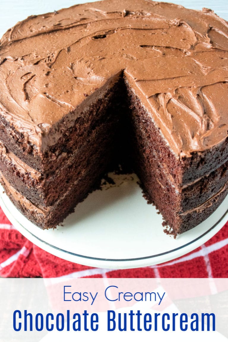 Easy Chocolate Buttercream Frosting Recipe - Mama Likes To Cook