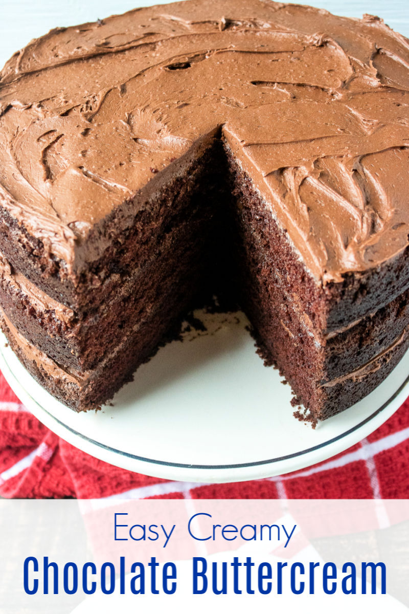 Easy and Delicious Chocolate Buttercream Frosting Recipe #FrostingRecipe #Buttercream