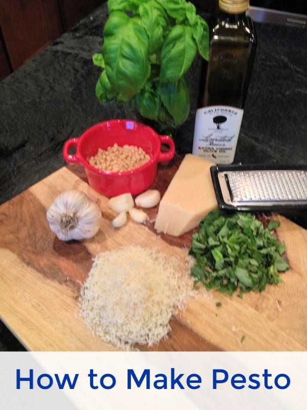 Quick and Easy Authentic Italian Pesto Recipe #PestoRecipe #ItalianPesto #ItalianRecipe