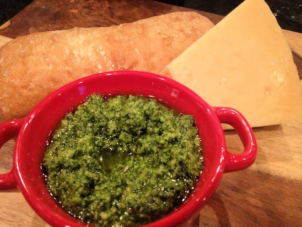 traditional basil pesto