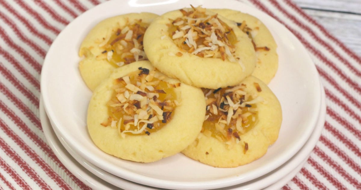 feature toasted coconut lemon cookies