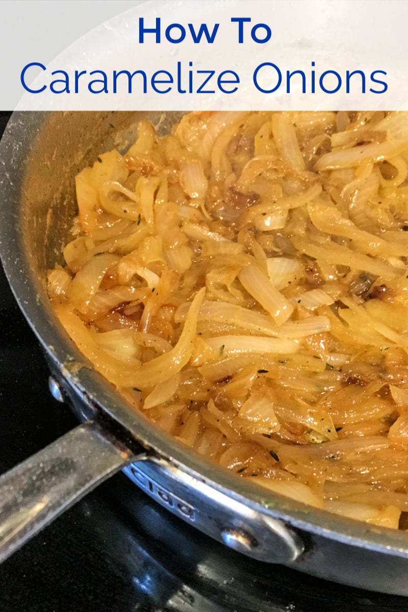 How to Make Caramelized Onions in A Skillet #CaramelizedOnions #Onions