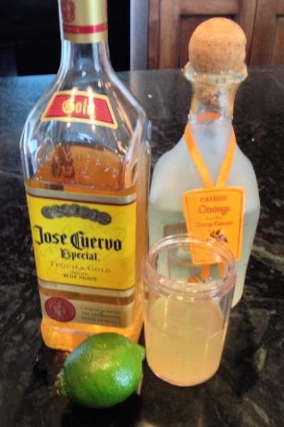 pin ingredients for a classic margarita