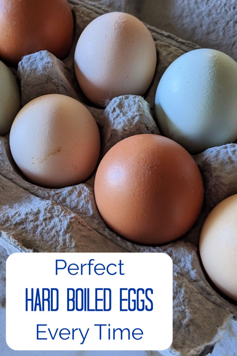 Perfect Hard Boiled Eggs Each and Every Time #Eggs #HardBoiledEggs