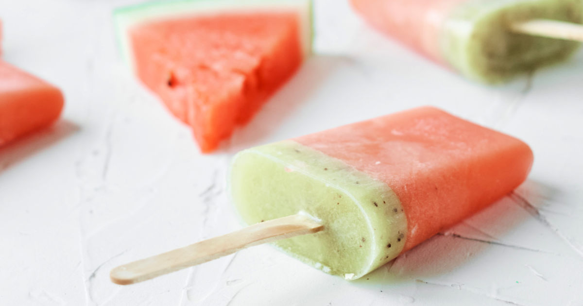 ice pop that looks like watermelon slice