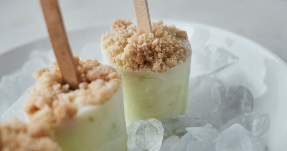 key lime pie pops