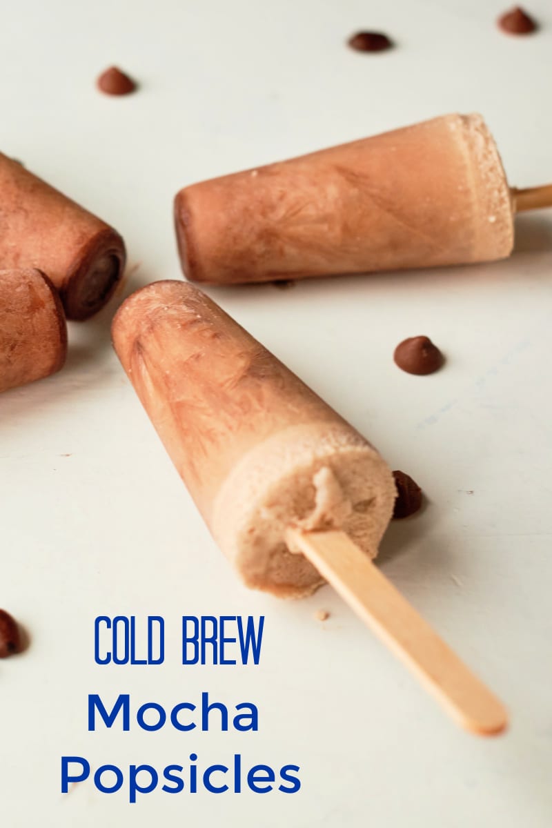 Cold Brew Mocha Popsicles Recipe #Popsicles #ColdBrew #ColdBrewPopsicles #CoffeePopsicles #MochaPopsicles