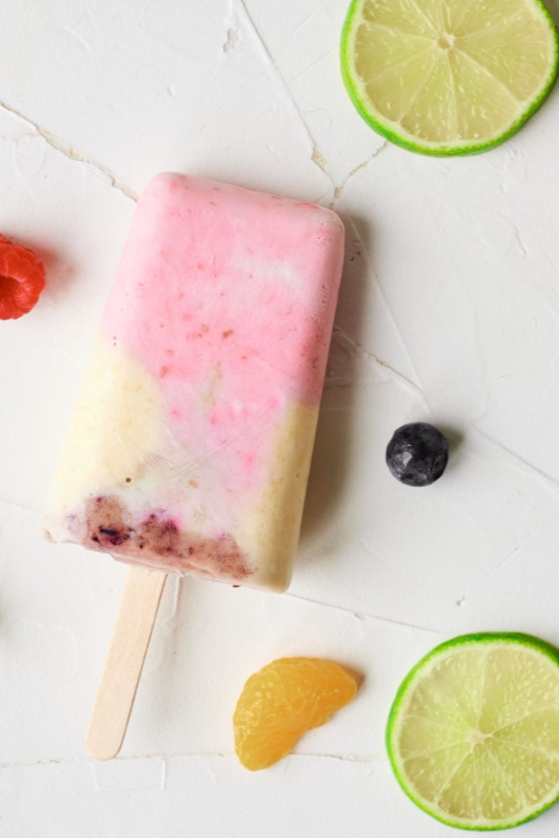 pin fruit rainbow ice pop