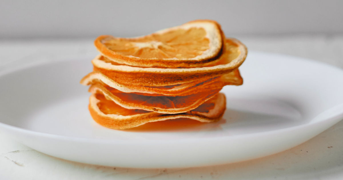 dried orange slices