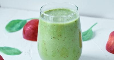 feature apple pie green smoothie