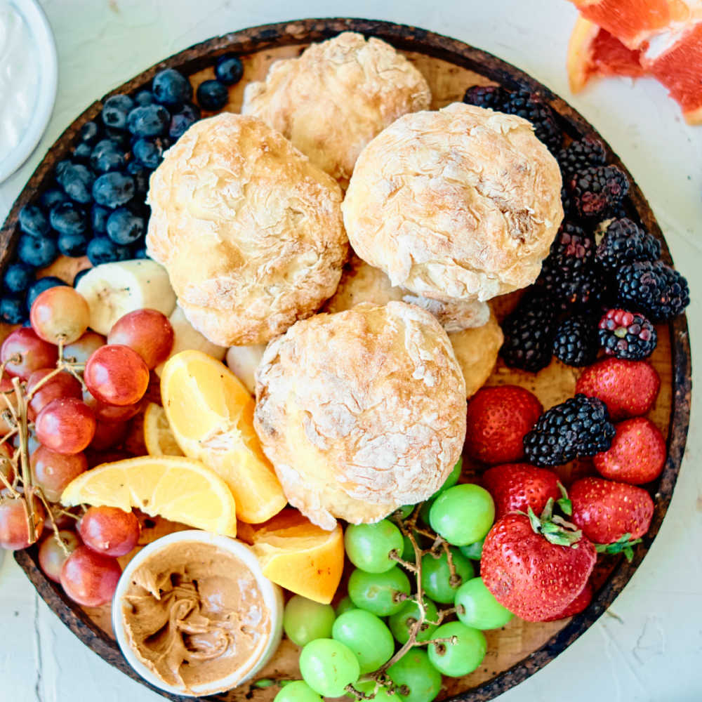 insta english muffin brunch platter