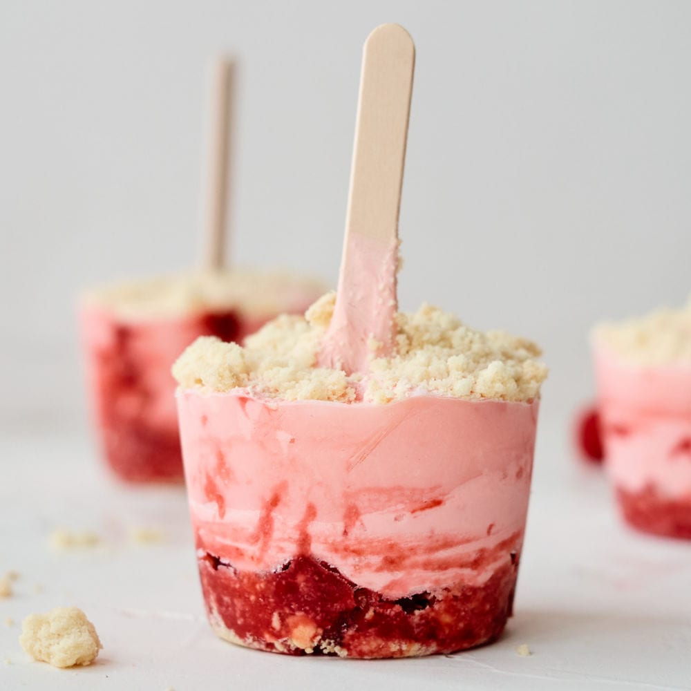 raspberry popsicles