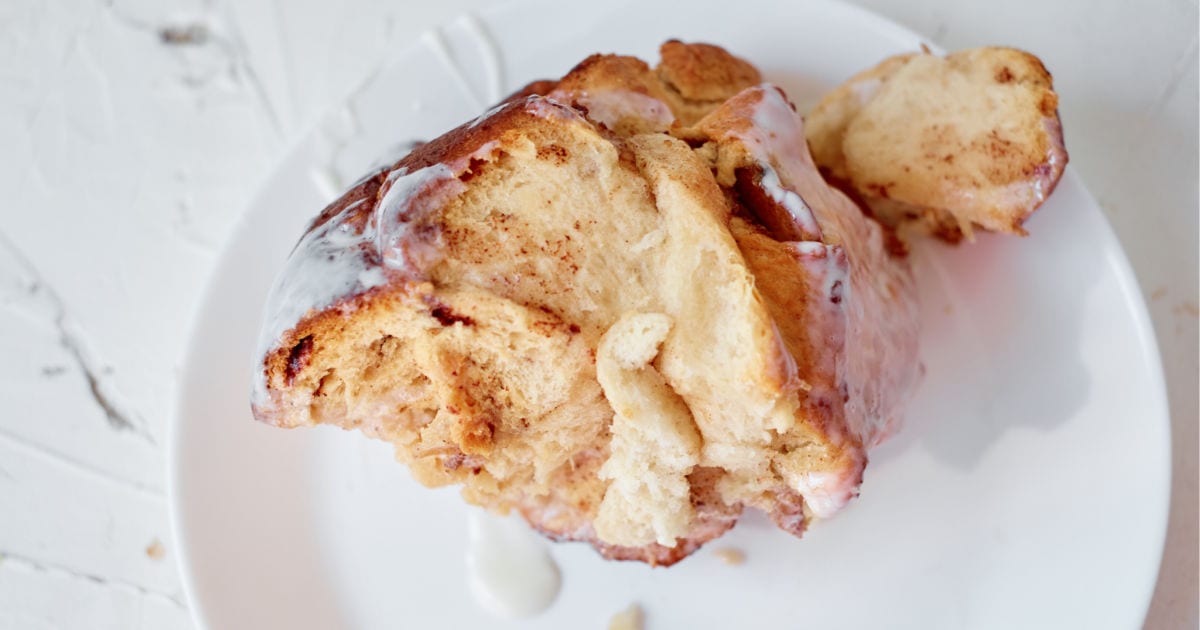 piece of apple pie monkey bread