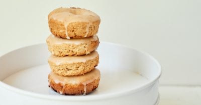 stack of spice cake donuts