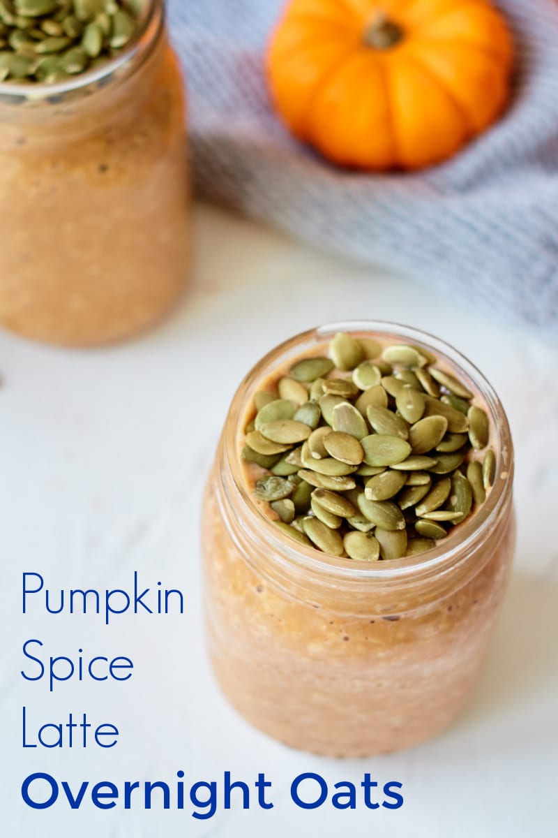 Pumpkin Spice Latte Overnight Oats Recipe