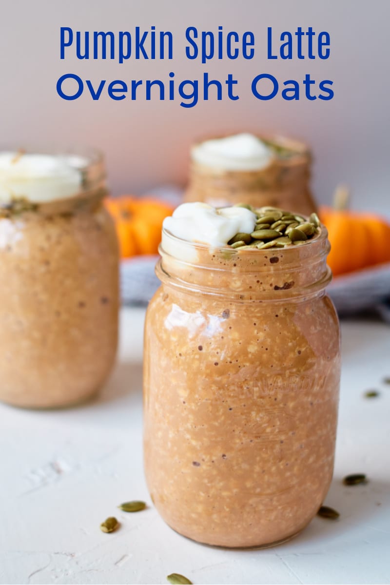 Pumpkin Spice Latte Overnight Oats Recipe