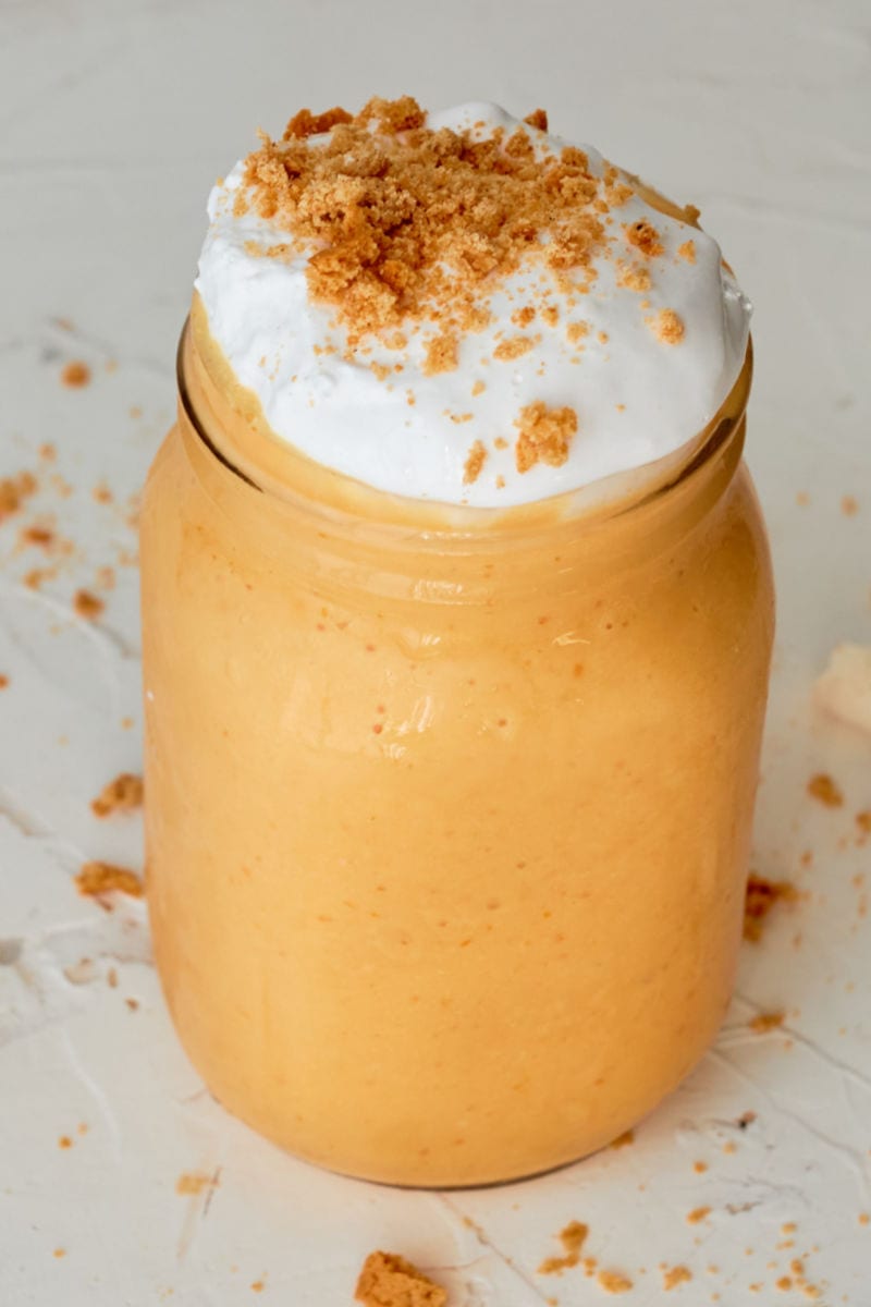 Pumpkin Fluff Smoothie Recipe #SmoothieRecipe #PumpkinSpice