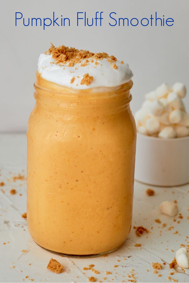 Pumpkin Fluff Smoothie Recipe #SmoothieRecipe #PumpkinSpice