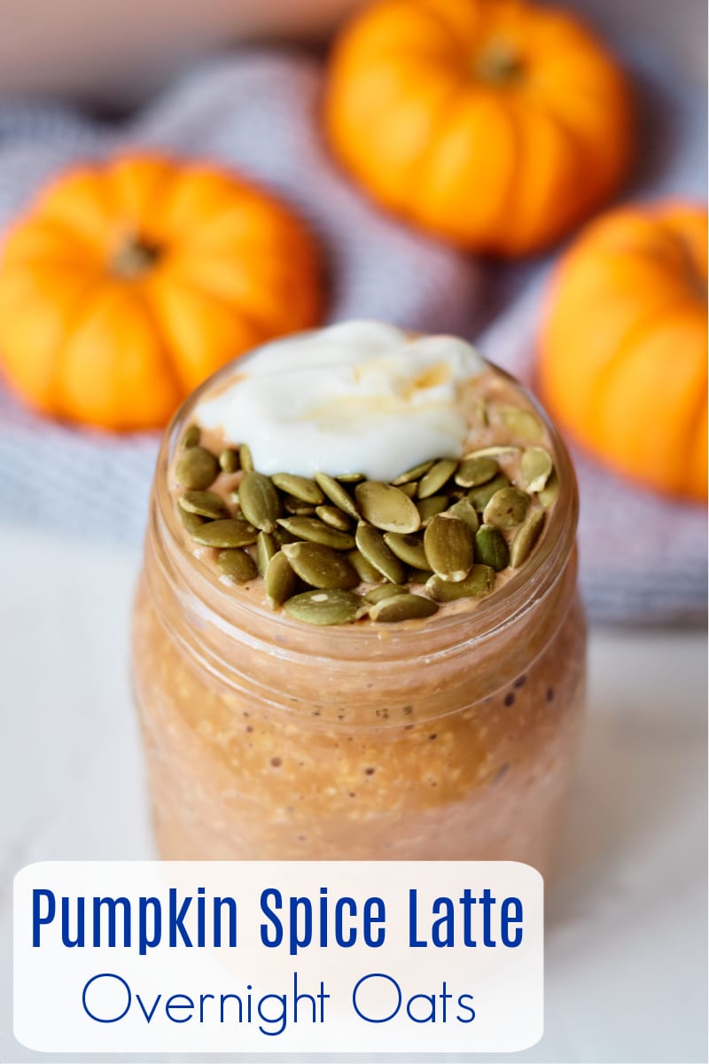 Pumpkin Spice Latte Overnight Oats Recipe