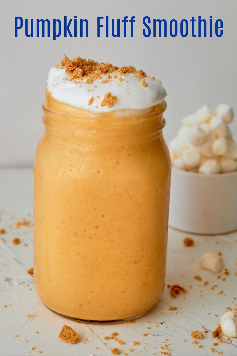 Pumpkin Fluff Smoothie Recipe #SmoothieRecipe #PumpkinSpice