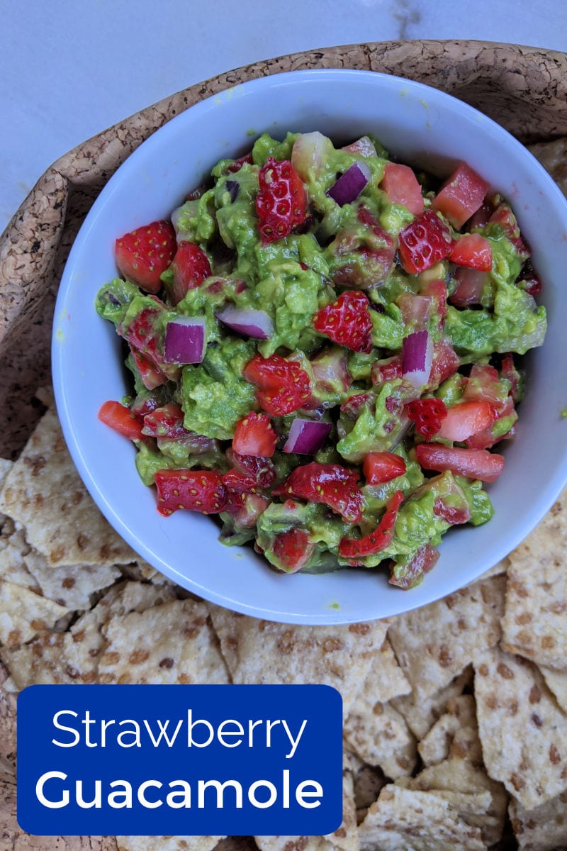 Easy Strawberry Guacamole Recipe