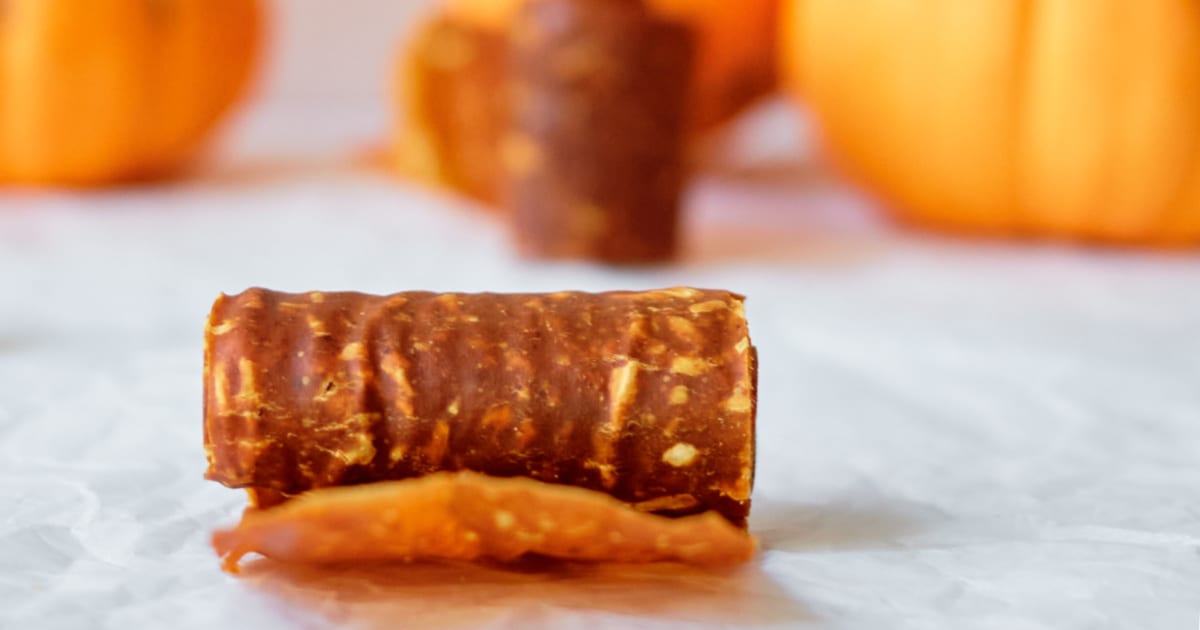 pumpkin caramel roll up