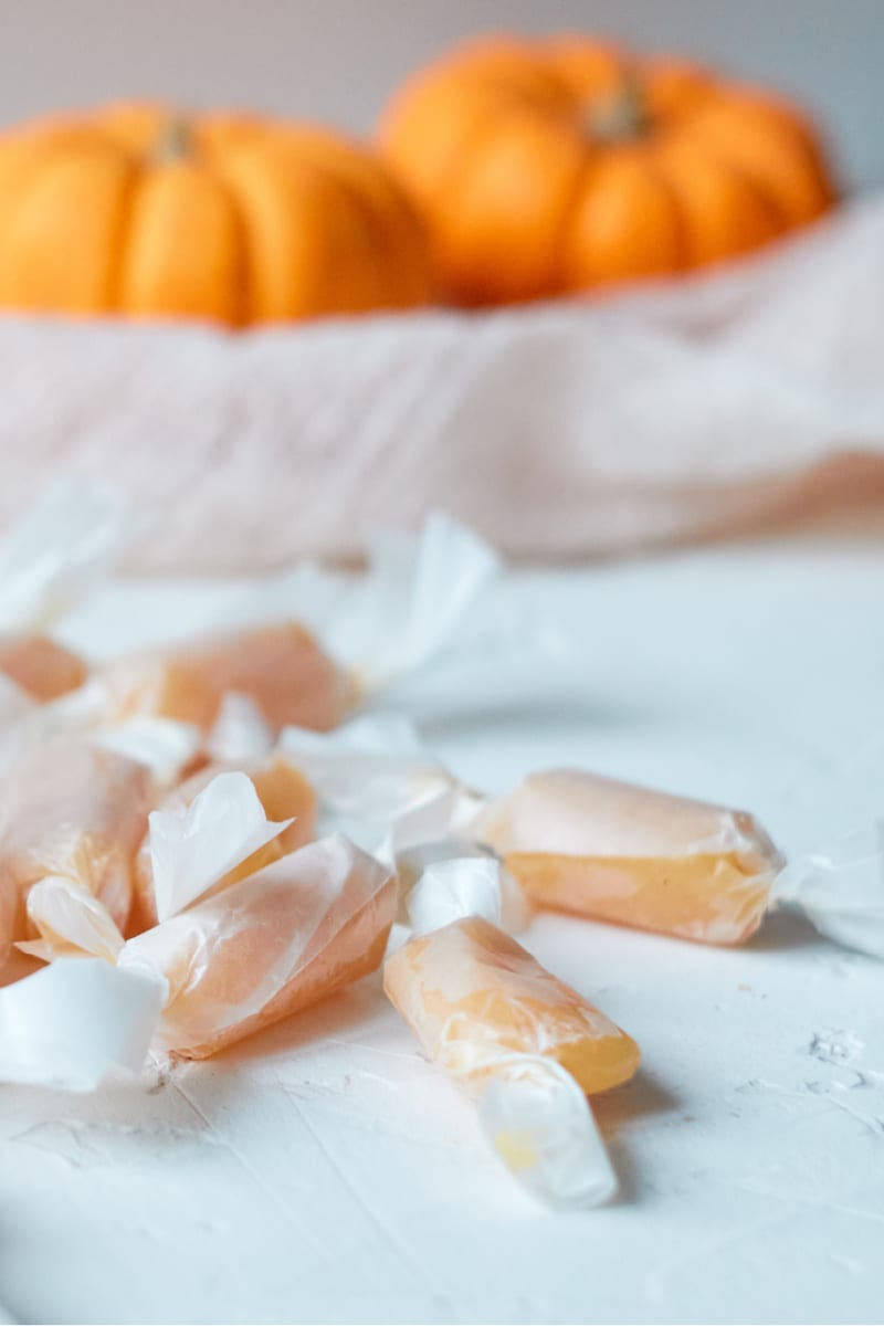 Homemade Pumpkin Caramels Recipe