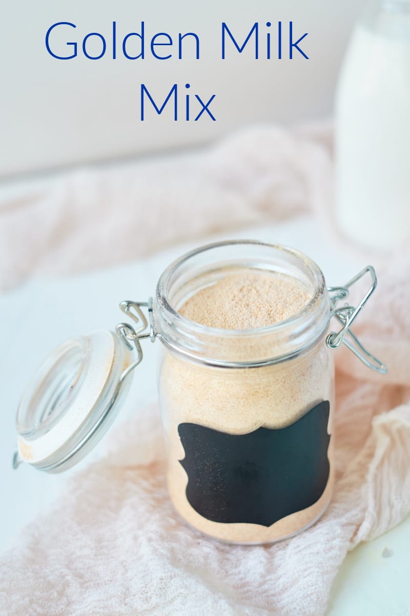 Golden Milk Mix Recipe (No Sugar Added)