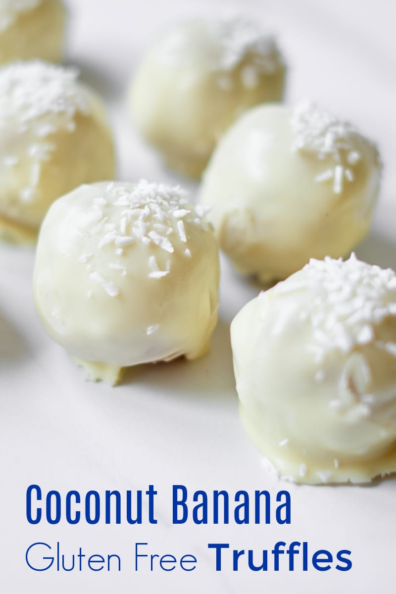 Indulge in guilt-free decadence with these delicious Coconut Banana Truffles! Made with naturally sweet bananas and a touch of white chocolate, they're gluten-free, easy to make, and perfect for any occasion.