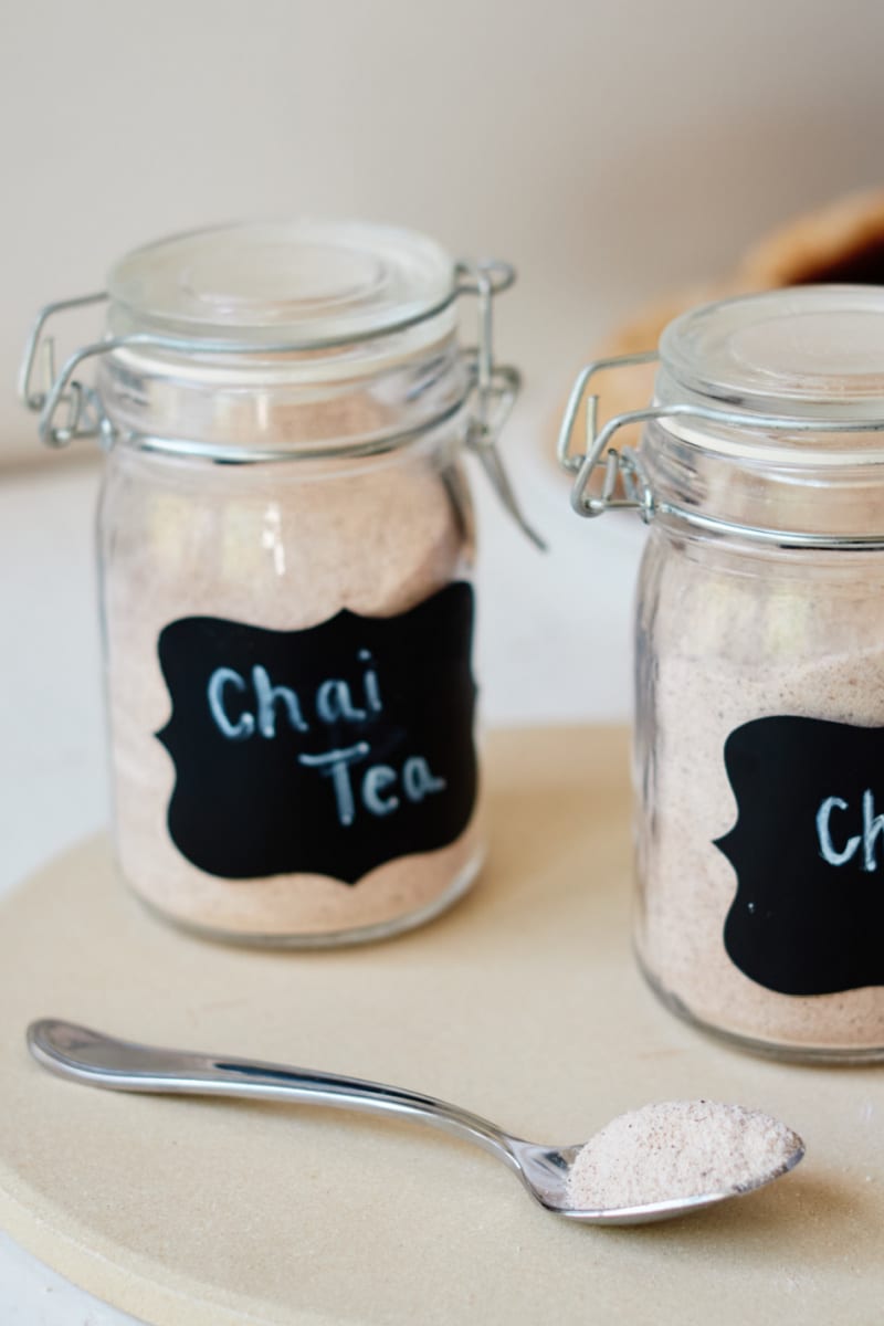 Chai Drink Mix Recipe Mason Jar Food Gift