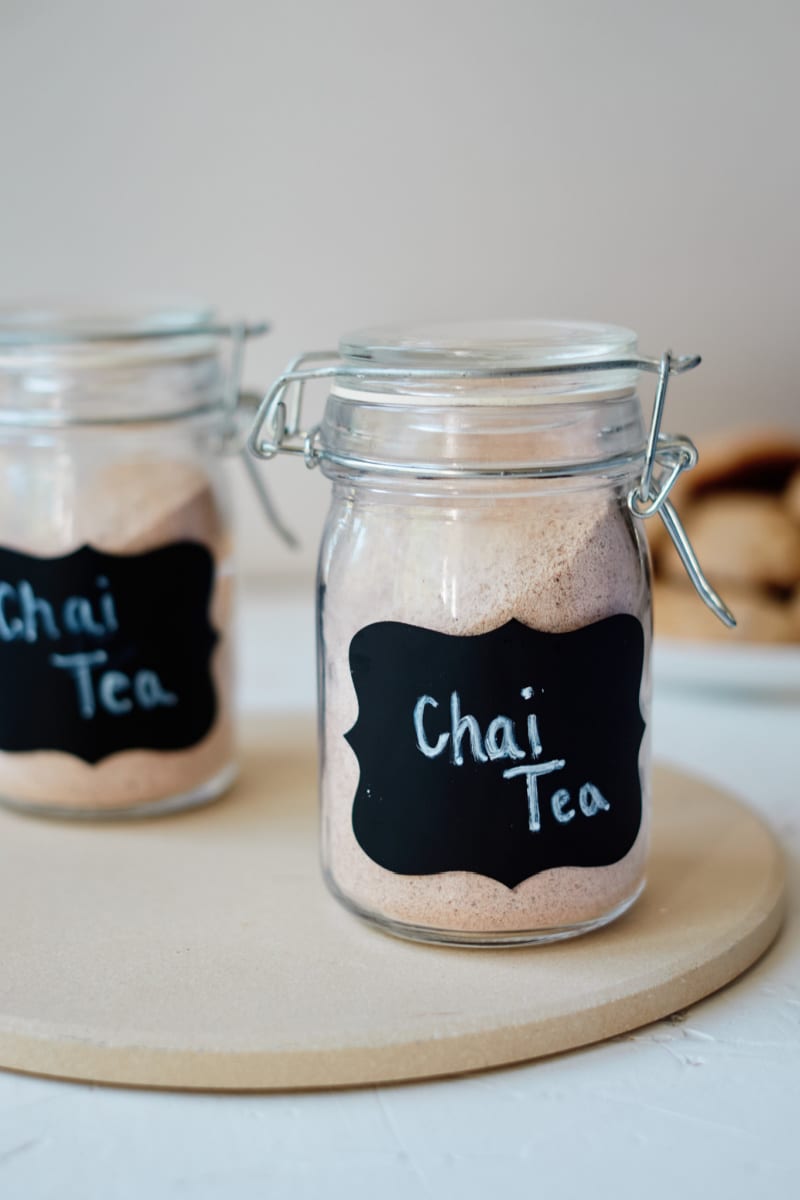 Chai Drink Mix Recipe Mason Jar Food Gift