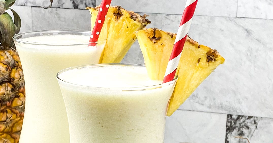 frozen pina coladas