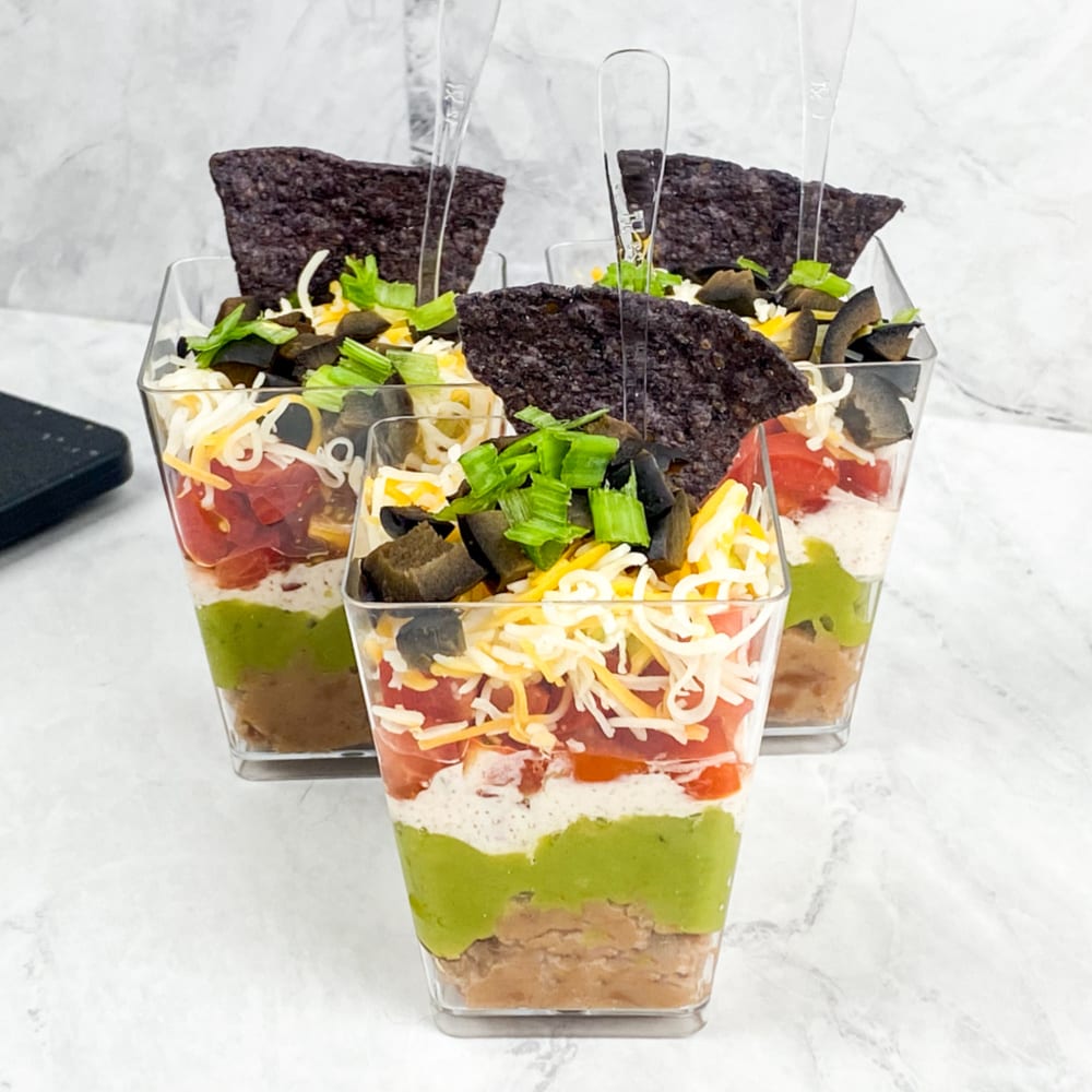 individual mexican dip snack cups