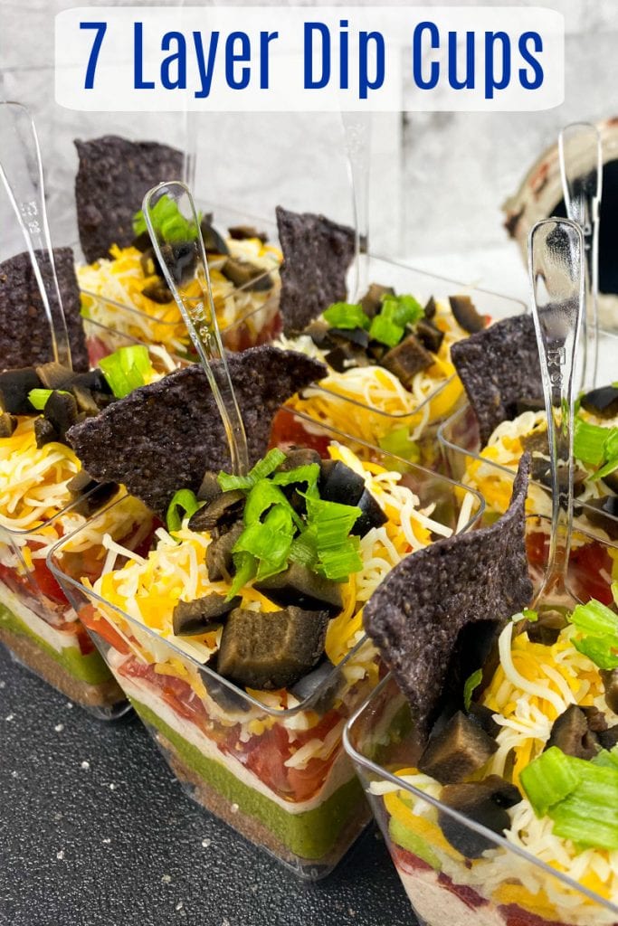 Mexican Dip Snack Cups Recipe - Mama Likes To Cook