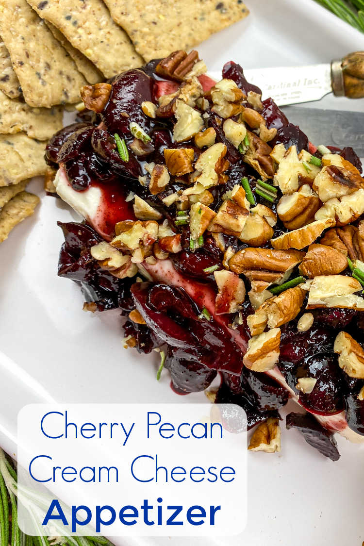 Cherry Cream Cheese Appetizer Recipe #CherryRecipes #PartyFood