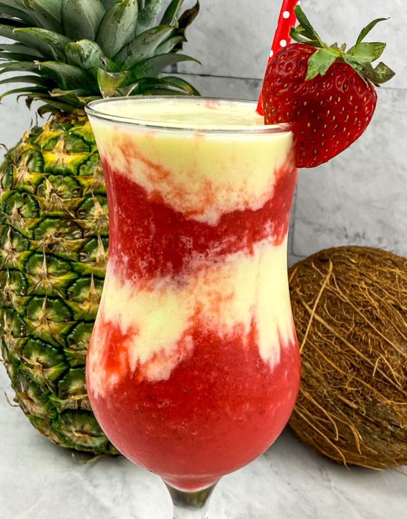 Miami Vice Frozen Drink Recipe Mama Likes To Cook