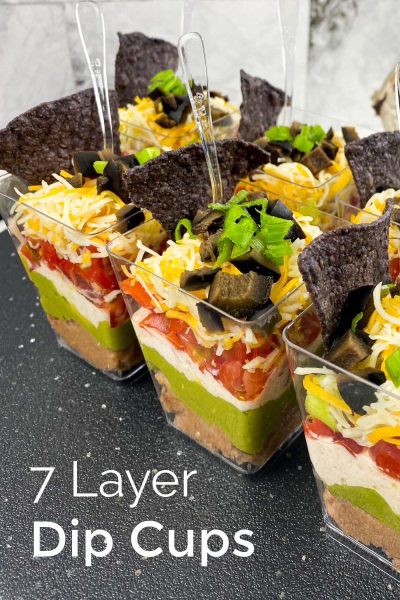 Ditch the boring dip bowl and enjoy these individual Mexican dip snack cups. They are the perfect bite-sized party pleaser, packed with fresh flavor and customizable for picky eaters. Easy to make, impressive to serve, and perfect for any occasion!