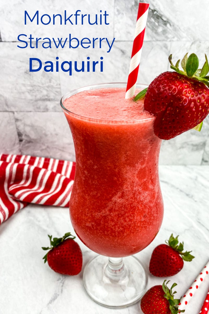 Monk Fruit Strawberry Daiquiri Recipe