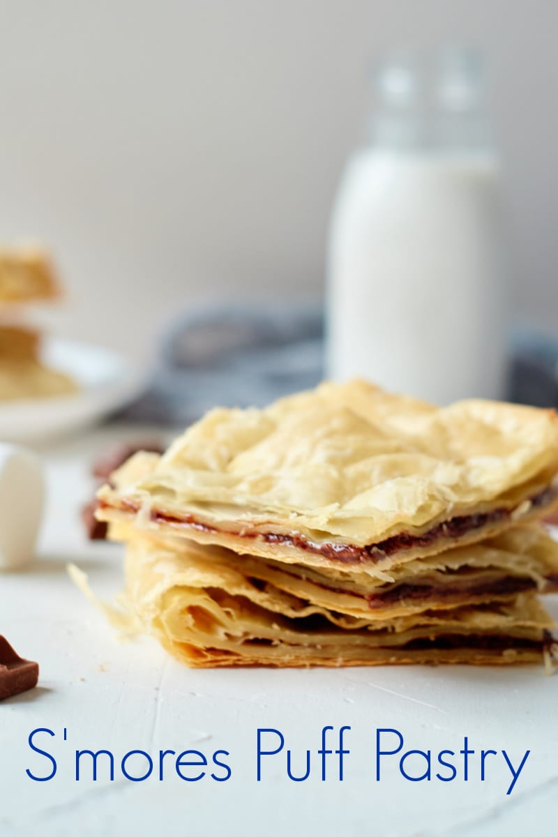 S'mores Nutella Puff Pastry Recipe