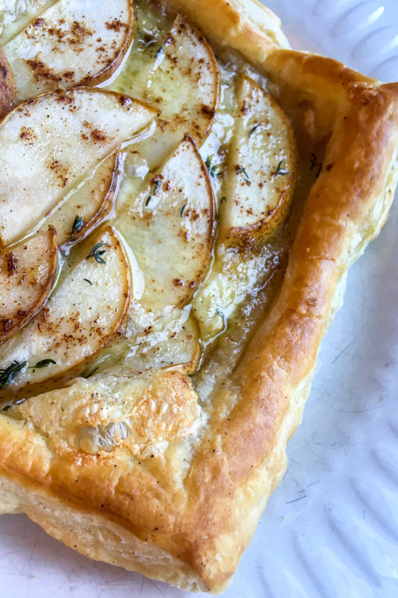 Brie & Pear Savory Puff Pastry Recipe