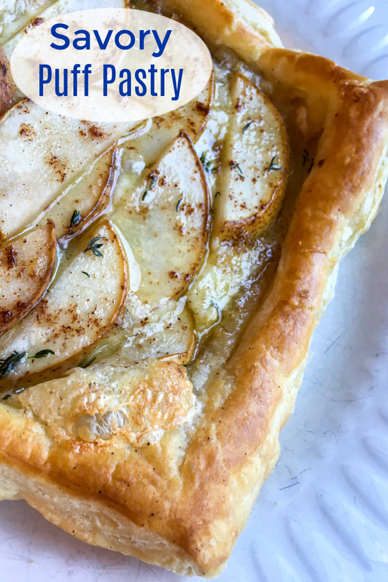 Brie & Pear Savory Puff Pastry Recipe