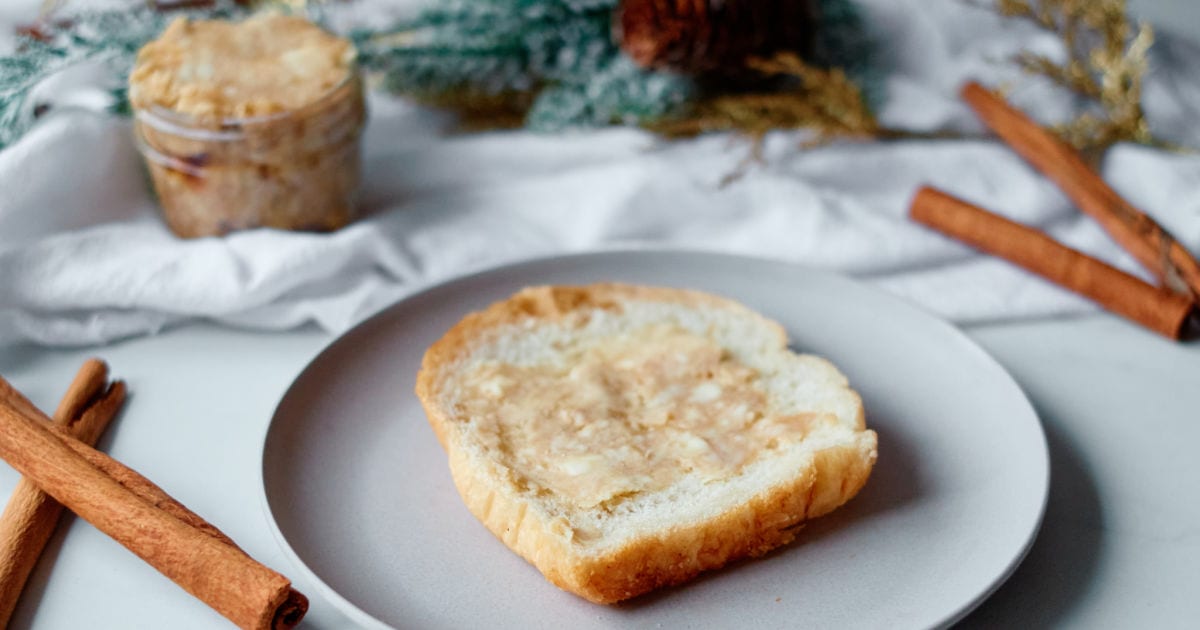 toast with brown sugar butter