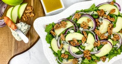 feature arugula apple salad