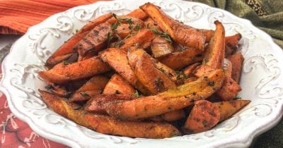 feature roasted carrots with curry spice